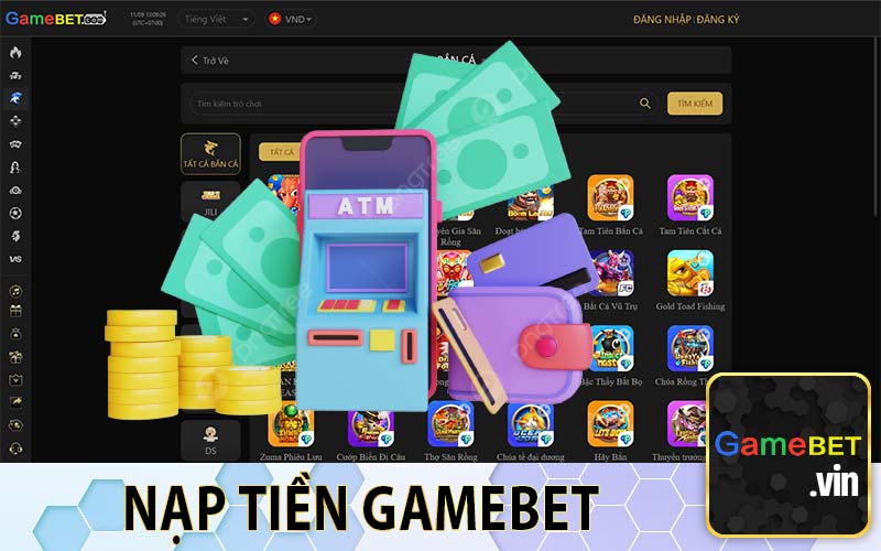 Nạp tiền GAMEBET